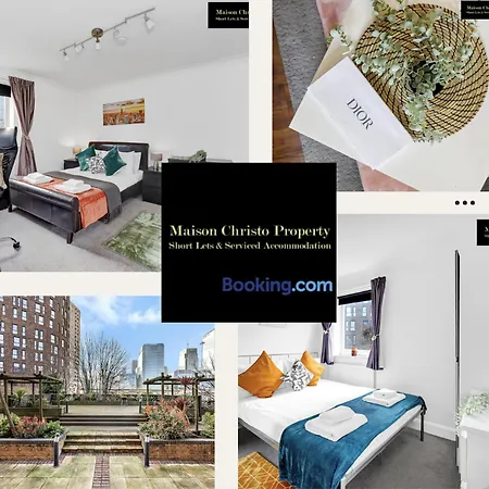 Caraway Heights 2Bedroom Apt Sleeps 6 In Canary Wharf, Free Parking, Near Excel, O2 & London City Airport By Maison Christo Property Short Lets & Serviced Accommodation